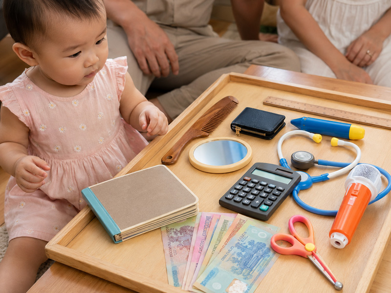 Đồ bốc thôi nôi cho bé nên chuẩn bị những gì