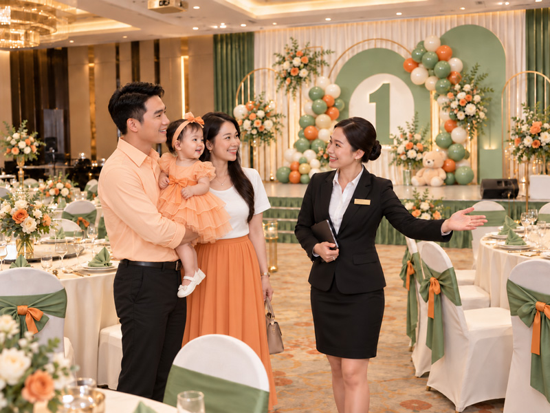 Cách chọn nhà hàng tổ chức tiệc thôi nôi